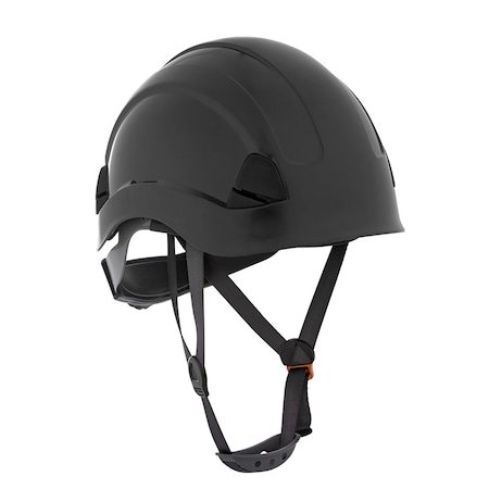 Jackson Safety Climbing Inspired Hard Hat, HDPE, 6 Point Rapid Dial, Black 20907